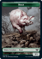 Boar Token - Foil